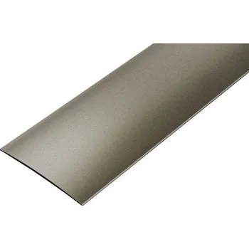 přechodová lišta NOVÁK Přechodová lišta oblá 80mm elox titan samolepící, 3m AAPAE B8000-T-SK/3