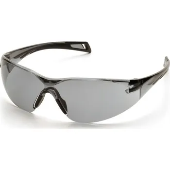 ochranné brýle Pyramex Pmxslim ESB7120S, ochranné brýle, černá obruba, šedé