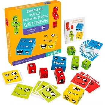 puzzle pro nejmenší Appetitissime Expression Puzzle Building Blocks