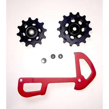 přehazovačka Kladky a vodítko k přehazovačce X01 EAGLE 12 SPEED X-SYNC RED (Kladky a vodítko k přehazovačce X01 Eagle 12ti rychlostní, červené)