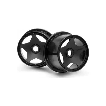 Disky, SUPER STAR černé 120x75mm/2ks