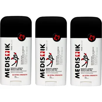 Masážní přípravek Medistik Dual Stick Hot & Cold masážní gel 3x 58 g