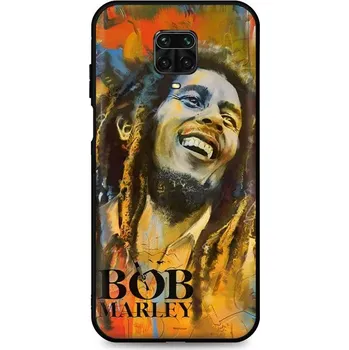 Pouzdro na mobilní telefon Kryt Xiaomi Redmi Note 9 PRO silikon Bob Marley (obal neboli pouzdro na Xiaomi Redmi Note 9 PRO)