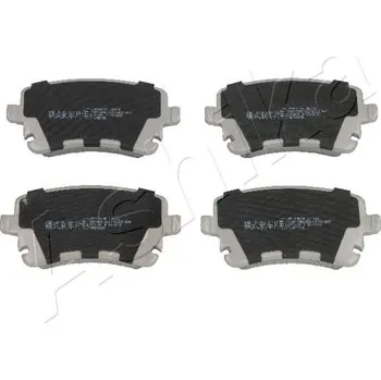 Brzdová destička Sada brzdových destiček, kotoučová brzda ASHIKA 51-00-0907