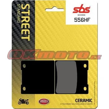 Brzdová destička Zadní brzdové destičky SBS 556HF - Suzuki GS E, 500ccm - 98>03