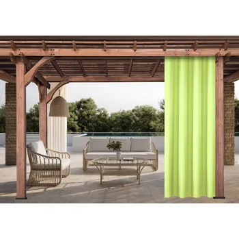 Pergola Venkovní zahradní závěs s tunýlkem JAMAICA color 20 pistaciová, různé rozměry (cena za 1 kus) + dárek úvaz MyBestHome Rozměr: 155x200 cm