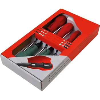 Ruční nářadí šroubováky, sada 6ks, CrV