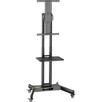 Televizní držák Otočný univerzální pojízdný stojan na TV HS-L65-X