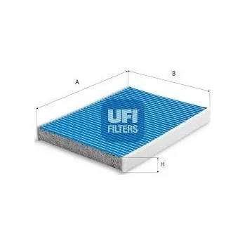 Ventilátor topení a klimatizace Filtr, vzduch v interiéru UFI 34.166.00