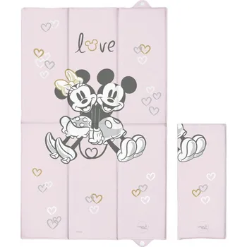 Přebalovací podložka CEBA Podložka přebalovací cestovní (50x80) Disney Minnie & Mickey Pink