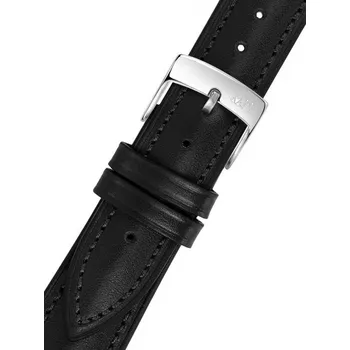 Řemínek na hodinky Kožený řemínek Morellato Donatello 5537D43.019 M, černý