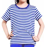 DIVJA Námořnické tričko modrá/bílá 146