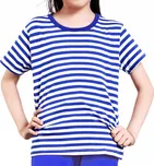DIVJA Námořnické tričko modrá/bílá 146