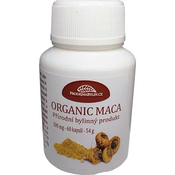 Přírodní produkt Recenze Prodejnabylin.cz Peruánská Maca 500 mg 60 cps.