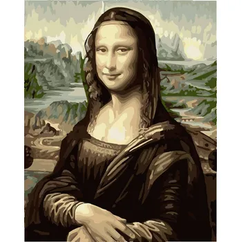 Seurat Malování podle čísel Mona Lisa, 50 x 40
