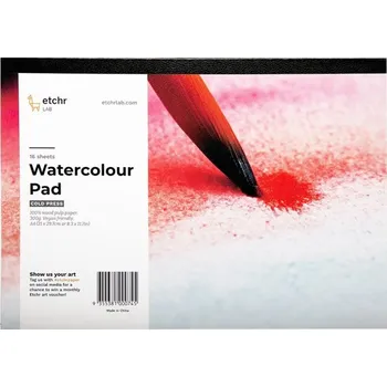 Etchr Lab Skicák Etchr Watercolour Pad cold press (300g/m2, 16 listů) A4
