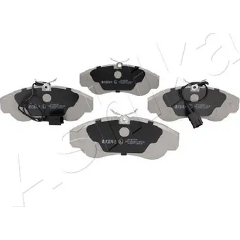 Brzdová destička Sada brzdových destiček, kotoučová brzda ASHIKA 50-00-0057