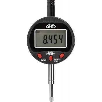 Úchylkoměr číselníkový digitální KINEX, IP 54, 0-12,7 mm/0,001 mm
