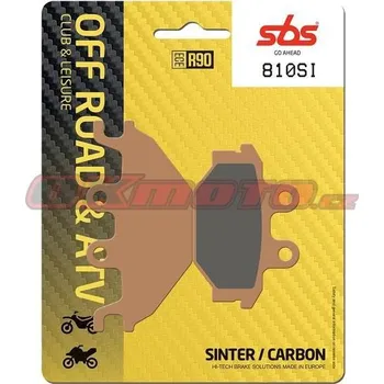 Brzdová destička Přední brzdové destičky SBS 810SI - Kymco MXU, 500ccm - 06>