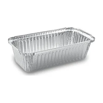 Jednorázové nádobí Miska hranatá ALU 21,8x11,4x5,4/900ml, 100 ks 100030634