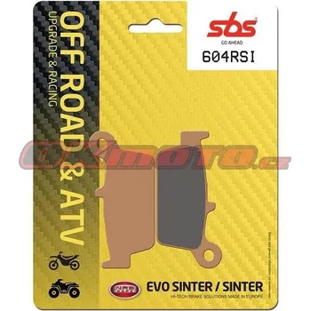 Brzdová destička Zadní brzdové destičky SBS 604RSI - Kawasaki KLX 250ccm - 98>