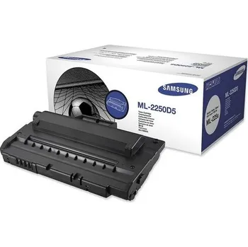 Samsung černý (black) toner, ML-2250D5, 5000 stran při 5% pokrytí, pro černobílou laserovou tiskárnu Samsung ML 2250/2251