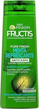 Šampon Garnier Fructis Pure Fresh Menta Refrescante šampon proti lupům 360 ml