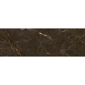 Obklad Guarda nero poler - obkládačka rektifikovaná 29,8x89,8 černá 163619