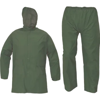 Pláštěnka CERVA HYDRA oblek do deště PVC zelená Velikost: XL
