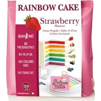 Madame Loulou Rainbow Cake jahoda 100 g