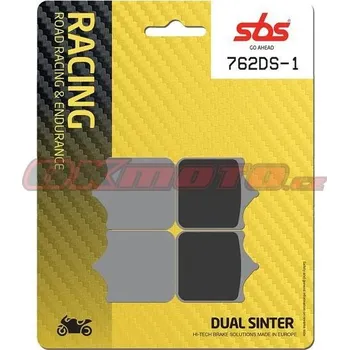 Brzdová destička Přední brzdové destičky SBS 762DS - Aprilia RSV 1000 R Mille, 1000ccm - 01-03