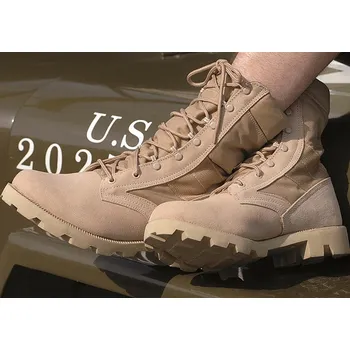Dámská móda Boty pouštní US ARMY, 'SPEED LACE', KHAKI 39