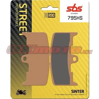 Brzdová destička Přední brzdové destičky SBS 795HS - Buell XB12 R Firebolt, 1200ccm - 04>08