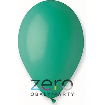 Balónek Balónky nafukovací pr. 26 cm, 20 ks (pastel) - tm. zelené
