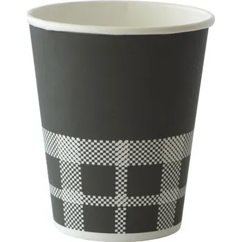 Jednorázové nádobí Kelímek Café Izza černý 24cl, 40 ks 100020582