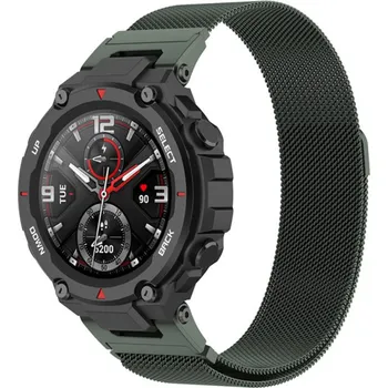 Ostatní příslušenství k chytrým hodinkám eses Milánský tah pro Xiaomi Amazfit T-Rex - Zelený