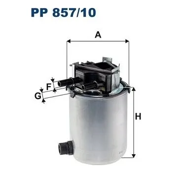 Palivový filtr Palivový filtr FILTRON PP 857/10