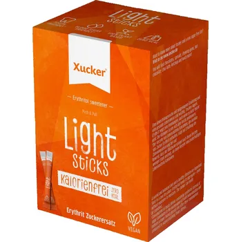 Sladidlo Xucker Sladidlo Erythritol Light v porcovaném balení 50x5g