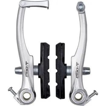Brzda na kolo Brzdové čelisti PRO-T V-brake dural EVO stříbrná
