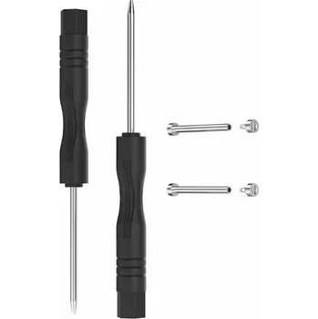 Příslušenství k chytrým hodinkám eses Náhradní osičky k řemínkům Amazfit T-Rex a T-Rex Pro - Stříbrné