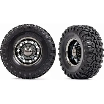 RC vybavení 1:10 Traxxas TRX-6 Ultimate RC Hauler 6x6: Kolo 2.2", disk TRX-6, pneu Canyon RT 2.2x4.6" zadní (2 ks)