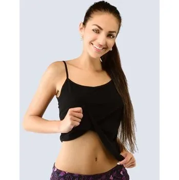 Kalhotky Dámská košilka Gina 08015P černá M/L