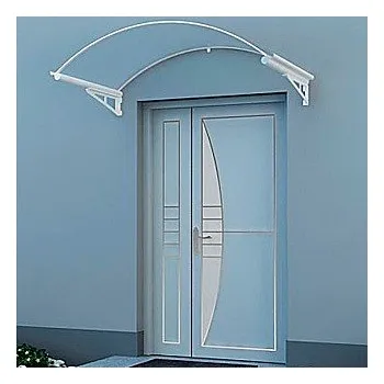 Stříška nad vchodové dveře Stříška vchodová ROMA 1500x1000mm Bílá "AKČNÍ CENA BEZ SLEVY" (dveřní variabilní nad dveře)