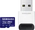 Paměťová karta Samsung microSDXC Pro Plus 256 GB Class 10 UHS-I + USB adaptér
