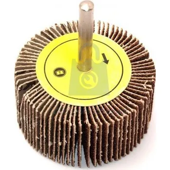 Řezný kotouč Kotouč lístkový se stopkou, Normal korund 60x30-6 mm / zrno 180, balení 1 ks