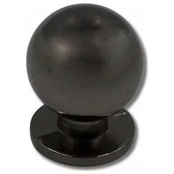 Nábytkové kování DAVID 24mm knopek Ni-ČERNÁ (Madlo úchytka kování na zásuvky pro šuplík )