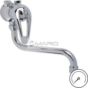 Vodovodní baterie Rubinetteria Gaboli Luigi Baterie beztlaková nástěnná, páková, chrom, GL 8700 CR