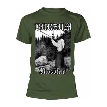 Pánské tričko Merch Burzum: Tričko Filosofem (green) XXL 2020