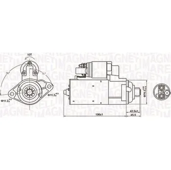 Startér Startér MAGNETI MARELLI 063721286010