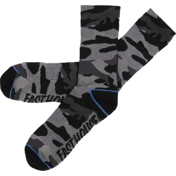 Fasthouse Delta Tech Sock Black Camo Velikost: 43-46